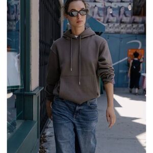 Zara Basic Hoodie Sweatshirt NWT M